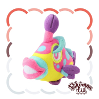 Officiële Pokemon center Pokemon fit knuffel Bruxish 16cm (lang)